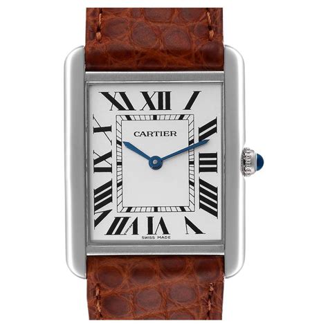 cartier roadster replica strap|cartier tank brown strap.